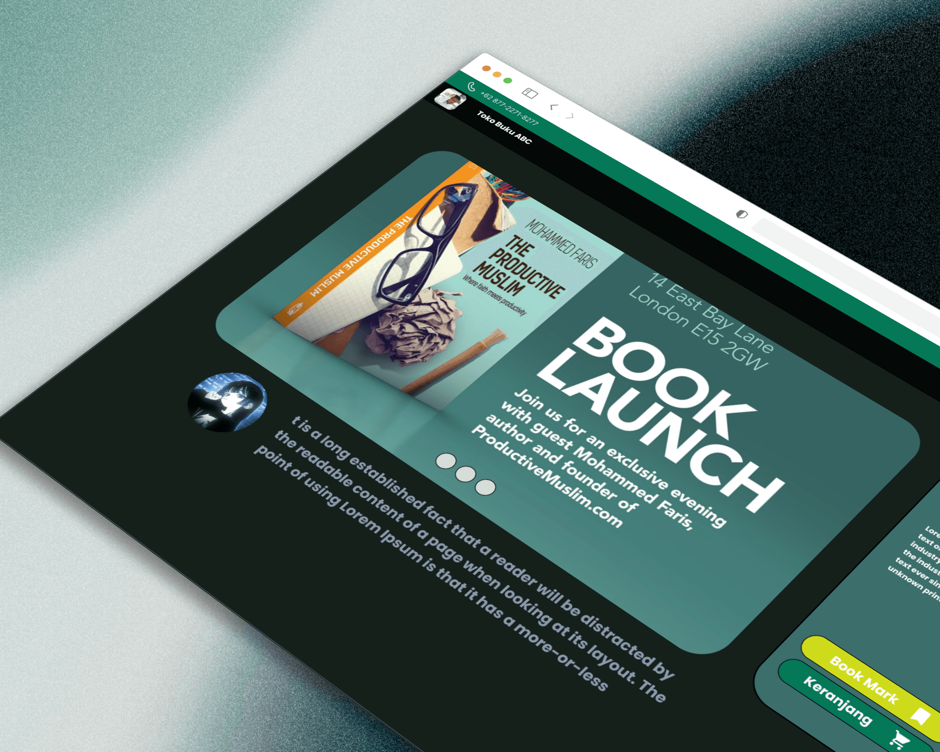 Detailed UI components in Figma