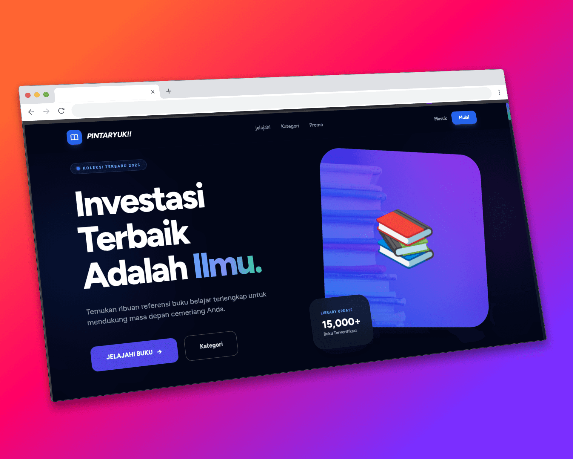 Membangun Platfrom E-commerce PintarYuk!